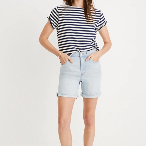 Madewell Pants - NWT Madewell High-Rise Mid-Length Denim Shorts